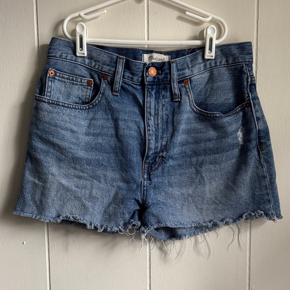 Madewell The Dad Jean Short Sz 27